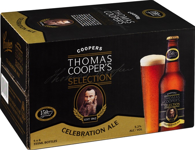 Coopers Celebration Ale Bottle 355mL Vintage Cellars